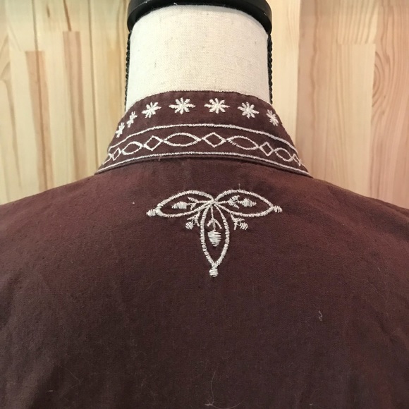 Brown Boho Top - Picture 2 of 7